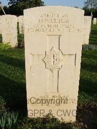 Minturno War Cemetery - Warrior, Martin