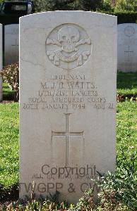 Minturno War Cemetery - Watts, Michael Jerry Busby