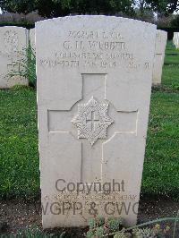 Minturno War Cemetery - Webber, Gerald Henry