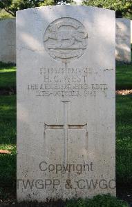 Minturno War Cemetery - West, Henry George