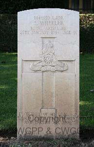 Minturno War Cemetery - Wheeler, Stanley