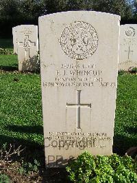 Minturno War Cemetery - Whincup, Francis Joseph