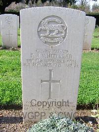 Minturno War Cemetery - Whitbread, Ernest John