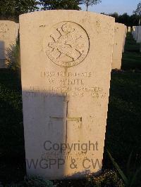 Minturno War Cemetery - White, Wredford