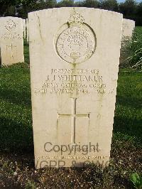 Minturno War Cemetery - Whittaker, John James