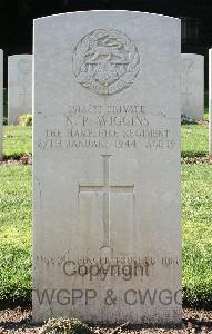 Minturno War Cemetery - Wiggins, Norman Peter