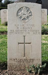 Minturno War Cemetery - Wilkins, Raymond