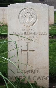 Minturno War Cemetery - Williams-Ellis, Christopher Moelwyn Strachey