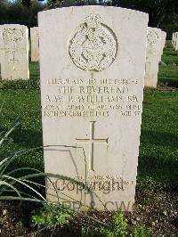 Minturno War Cemetery - Williams, The Rev. Arthur Wellesley P.