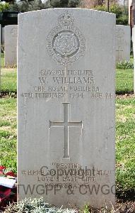 Minturno War Cemetery - Williams, Wilfred