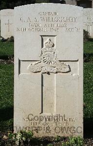 Minturno War Cemetery - Willoughby, Charles Albert Stewart