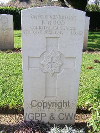 Minturno War Cemetery - Wood, Frank