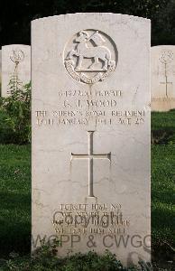 Minturno War Cemetery - Wood, George Joseph