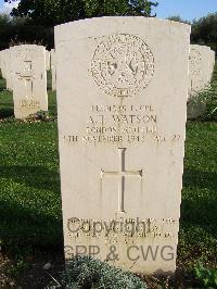 Minturno War Cemetery - Watson, Arthur Terrance