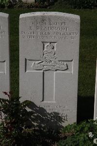 Perth Cemetery (China Wall) - Beaumont, B