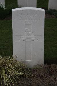 Bedford House Cemetery - Barker, G