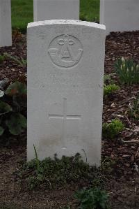 Bedford House Cemetery - Barrows, W