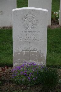 Bedford House Cemetery - Clark, F H