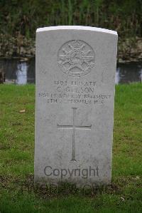 Bedford House Cemetery - Geeson, C