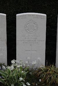 Bedford House Cemetery - Hall, A G