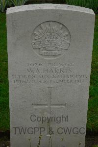 Bedford House Cemetery - Harris, William Andrew