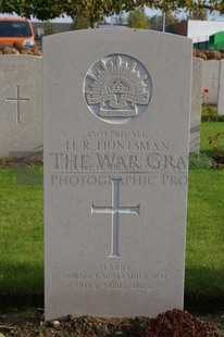 Birr Cross Roads Cemetery - HUNTSMAN, HENRY RUSSELL