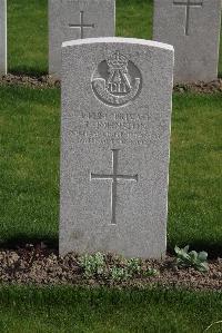 Birr Cross Roads Cemetery - Johnston, J