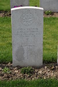 Birr Cross Roads Cemetery - Palfreyman, S