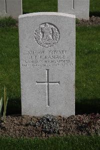 Birr Cross Roads Cemetery - Ramage, James Penman Rattray