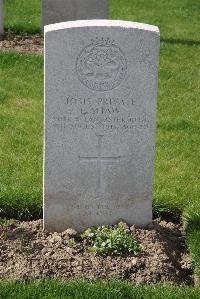 Birr Cross Roads Cemetery - Shaw, E