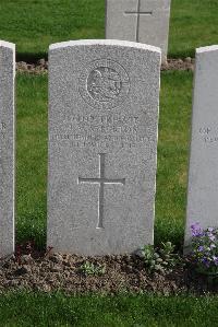 Birr Cross Roads Cemetery - Warburton, J