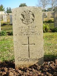 Jerusalem War Cemetery - Hanson, Stanley