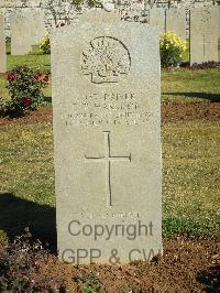 Jerusalem War Cemetery - Harrison, Edward Todd