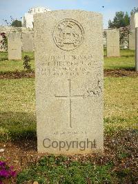 Jerusalem War Cemetery - Heudebourck, A P