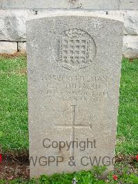 Jerusalem War Cemetery - Hillman, C A