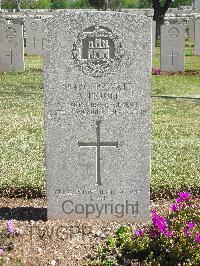 Jerusalem War Cemetery - Hoult, Albert