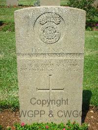 Jerusalem War Cemetery - Hughes-Davies, Arthur Gwynne