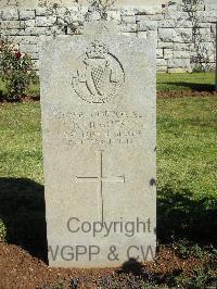 Jerusalem War Cemetery - Hughes, F