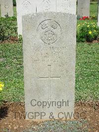 Jerusalem War Cemetery - Hughes, J E