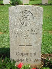 Jerusalem War Cemetery - Hughes, T O