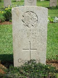 Jerusalem War Cemetery - Irvine, J