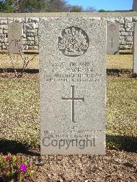 Jerusalem War Cemetery - Jackson, Claude Henry