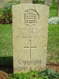 Jerusalem War Cemetery - Jarratt, William Theodore