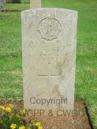 Jerusalem War Cemetery - Johnson, T V