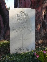 Jerusalem War Cemetery - Johnstone, William Jeffray