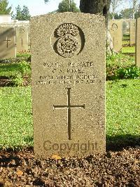 Jerusalem War Cemetery - Jones, C S