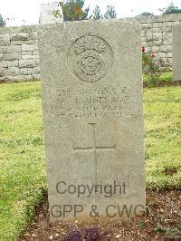 Jerusalem War Cemetery - Jones, W M