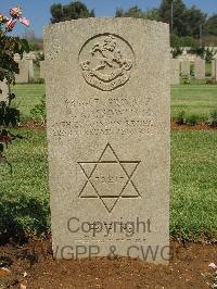 Jerusalem War Cemetery - Kassowitch, Morris