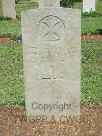 Jerusalem War Cemetery - Kavanagh, The Rev. B