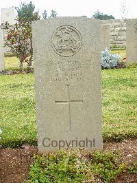 Jerusalem War Cemetery - Kew, J W